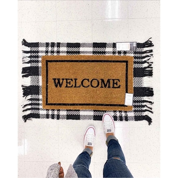 NWT STUDIO MCGEE Indoor/Outdoor Plaid Rug - Picture 4 of 6